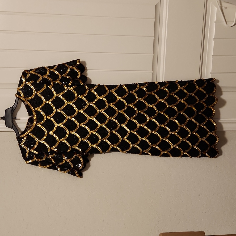 Vintage Eve's Allure sequin dress S